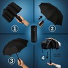 Storm Proof Umbrella with Travel Case I Pocket Umbrella Large