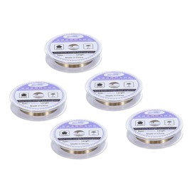 MECCANIXITY 5pcs 100m/328ft Molybdenum Screen Cutting Wire Line Phone LCD Cutting Wire Glass Separate Repair Tool, 0.028mm