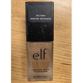 e.l.f. Flawless Satin Foundation ELF Oil-Free Medium Coverage #450 Caramel .68oz