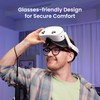 KIWI design V4 Facial Interface Face Pads Compatible with Oculus/Meta