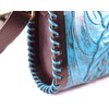 Hantooled - Bolso bandolera de piel para mujer, color café,