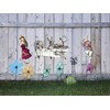 Alice in Wonderland Decor Tea Party Decorations Cardboard Cutouts 5PCS