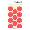 e-wan Color Label Peach Round 30 mm 14 Sheets 07238
