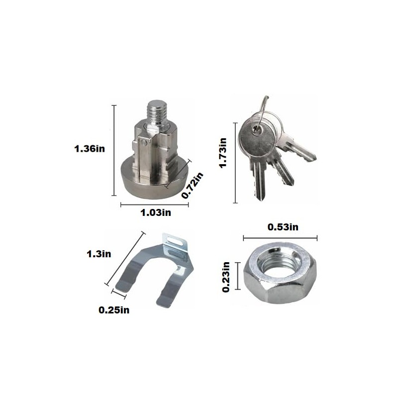 L-1172C Mailbox Lock Replacement - C9100 Replacement for USPS-L-1172C Mailbox