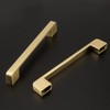 Rergy 10 Pack Gold Cabinet Pulls Brushed Brass Cabinet Pulls