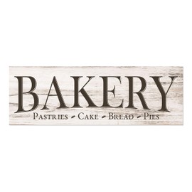 Bakery Wood Rustic Style Wall Décor Sign 12x36