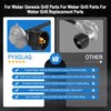 PYXGLAQ FJXBYWM For Weber Hose and Regulator kit, Compatible With