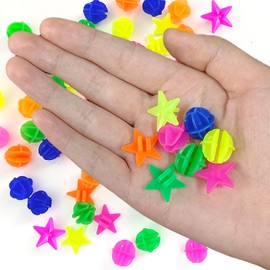 ZNBSIXP Bike Wheel Spokes Beads Colorful Bicycle Spoke Beads,Bike Spoke Decorations Plastic Clip Bicycle Tire Decoration,Bikes Wheel Spokes Accessories,Assorted Colors and 2 Shapes,72 Pieces