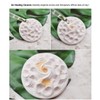CRECEN Air Purifying Healing Ceramic Stone Diffuser - Round Flower-Eliminate