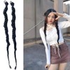 TTPSRY Clip in Extensions Echthaar Simuliertes Haar Lange Verdrehen Bubble