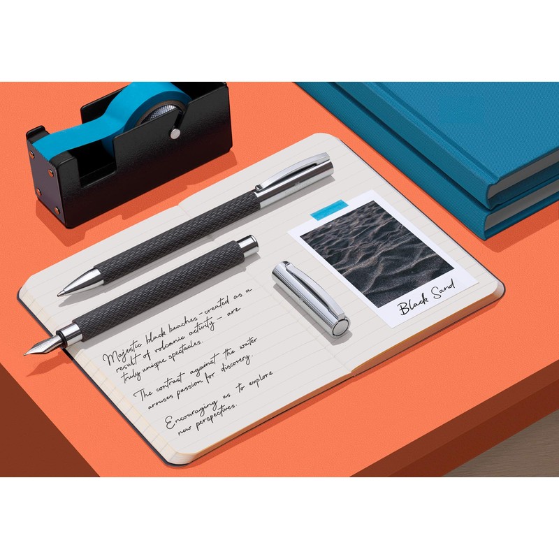 FABER-CASTELL Ambition OpArt 147050 Fountain Pen Nib Size M Black