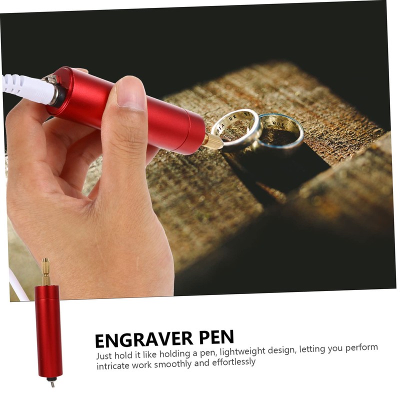 Operitacx 1set Electric Engraving Pen Kit Tool for Compact Design