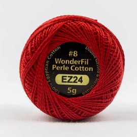 Wonderfil Eleganza #8 Solid Perle Cotton - Fire Hydrant 5g Ball (EL5G-24)