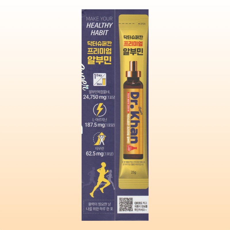 Partner company Dr. Superkan Albumin Premium 15 packets / 닥터슈퍼칸