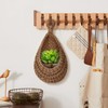 Boho Hanging Fruit Baskets Wall Hanging Baskets Woven Storage Basket