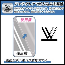 FILMEXT Film for Garmin Edge 850 / Edge 550 Anti-Glare Protective Film Anti-Fingerprint, Made in Japan