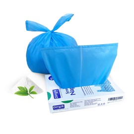 Personal Care Sanitary Disposal Bags (90 counts), Scented | for Sanitary Tampons, Pads, Liners, Wipes,Women Period Disposal | No Mess, Odor-Reducing,Hygiene Bags, Blue