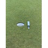 Golf Green Inclinometer & Putter Cover Holder 2-Way 3-Pad Eradication