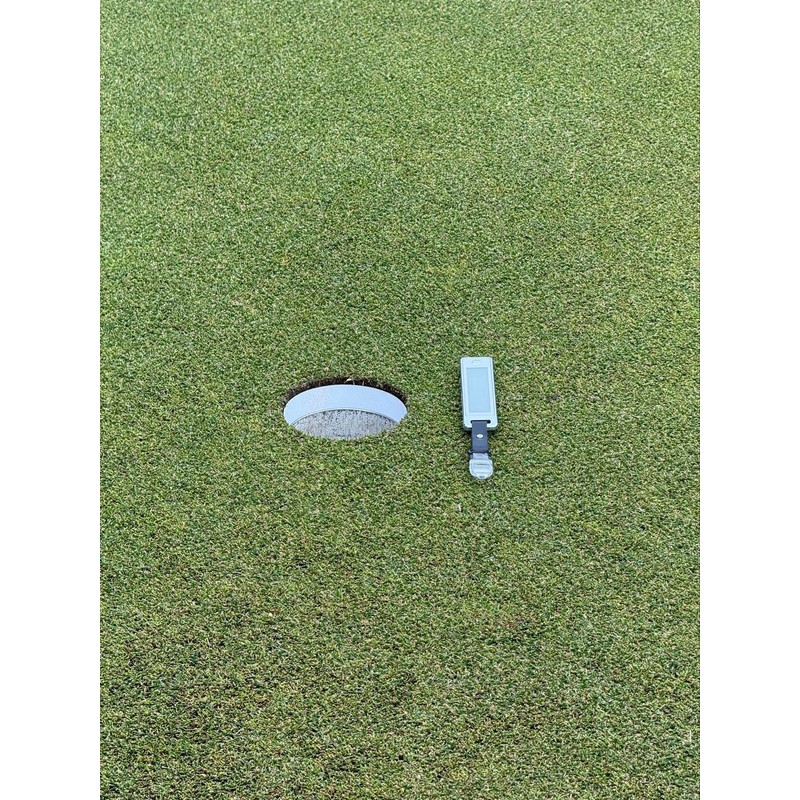 Golf Green Inclinometer & Putter Cover Holder 2-Way 3-Pad Eradication