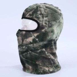 Unbranded Windproof Fleece Neck Warm Balaclava Ski Full Face Mask for Winter Cold Weather - Camo