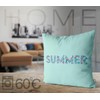 VOID Summer Pool Party Turquoise Cushion Cover Polyester Easter Outdoor