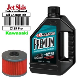 JSI Maxima Oil Kit KAWASAKI Z125 PRO KLX 110 Z250SL MAXIMA PREMIUM MINERAL OIL & FILTER SERVICE KIT