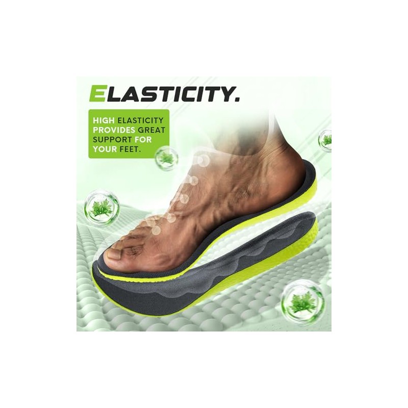 Plantillas Eimocs Comfort Par Hombre Mujer Espuma Viscoelástica Que Previenen