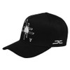 JC Hats Gorra Streetwear XY, Vicera Curva con Logos Bordados