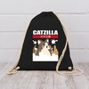 Shirtracer - Gym Bag Backpack - Anime Gifts - Catzilla