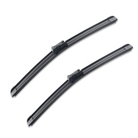 HRSNO Quality All-Season Premium Windshield Wiper Blade Replacement For Honda Civic Coupe 2-Door 2005-2011, Easy For Installation Top Lock 28"+24"(pack of 2)