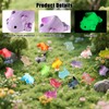 Tinoaly 36pcs Mini Resin Axolotl, Glow in The Dark Miniature