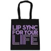 Hippowarehouse Lip sync for your life Tote Shopping Gym Beach