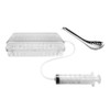 ieron Kaviar-Maker-Set, kugelförmiger Kaviar-Spender, Sphärifikations-Tropfer, Rogensaucen-Spender, Sieb-Werkzeuge mit Löffel und