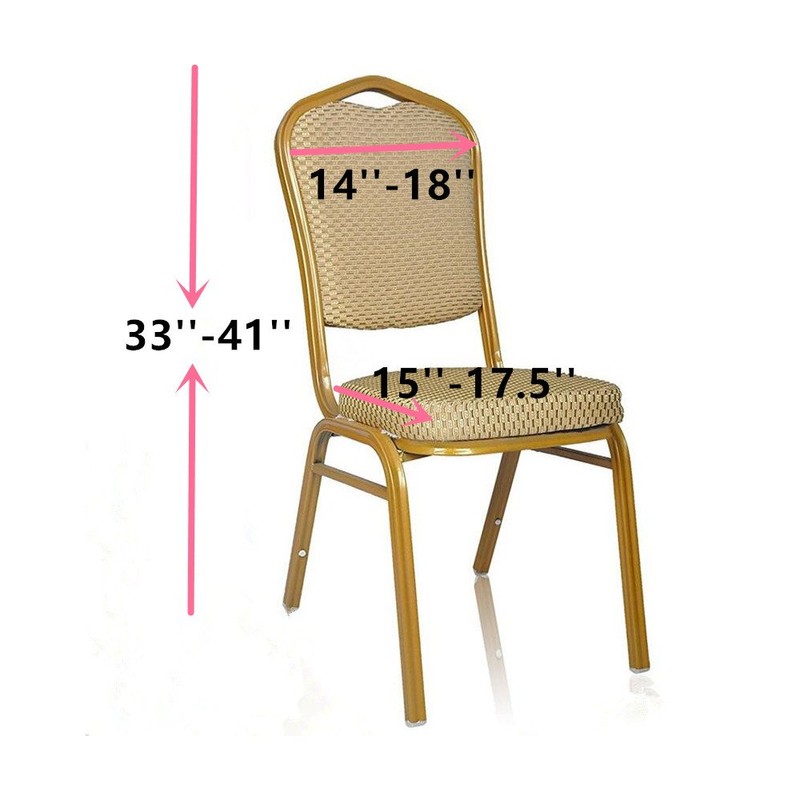 iEventStar Spandex Dining Chair Cover Covers Slipcovers for Wedding Banquet