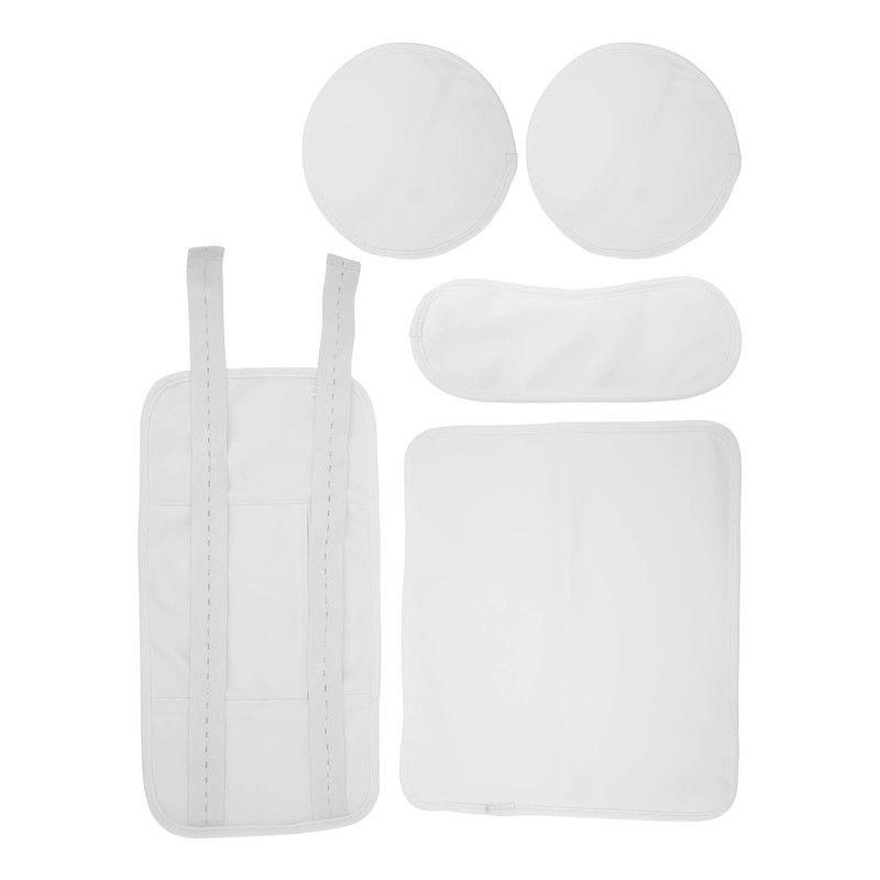 4pcs Castor Oil Packs Set Prevent Leakage Adjust Strap Reusable