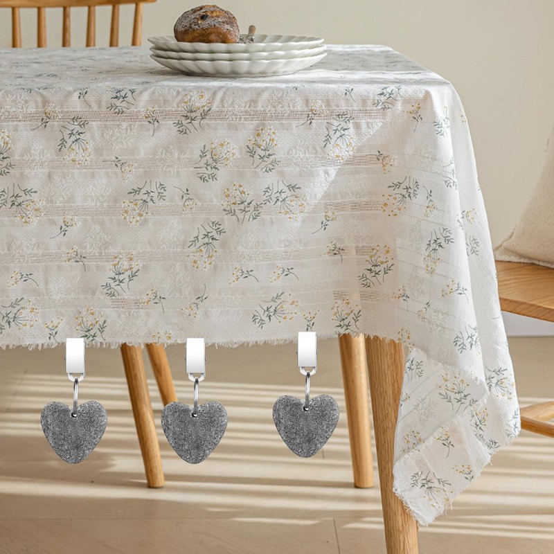 Ldirect Tablecloth Weights Clips, 8 Pieces Tablecloth Clips Table Clips