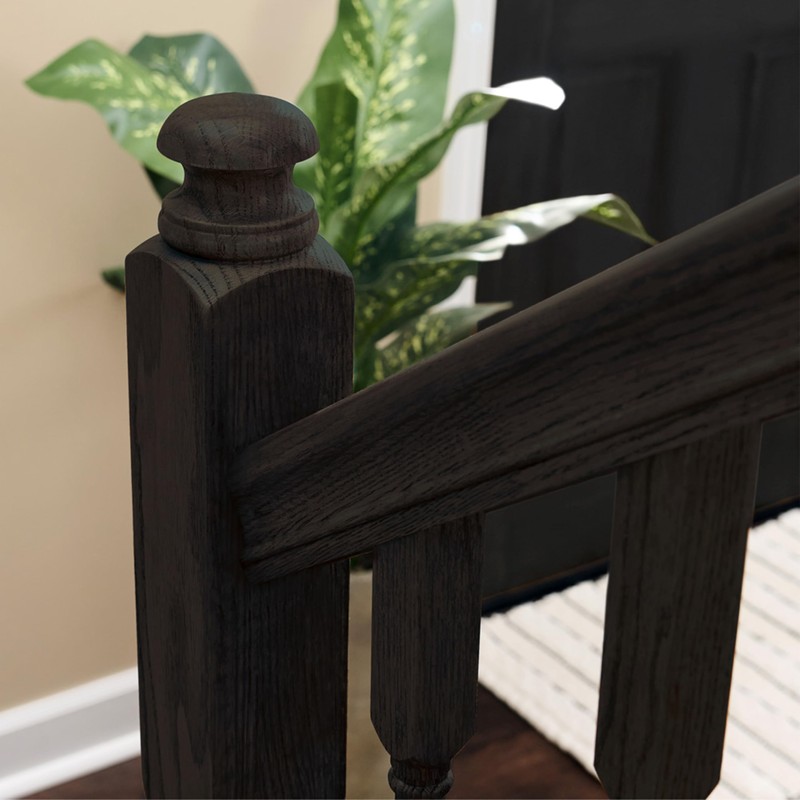 Varathane Total Control Gel Stain Water-Based Wood Stain, Quart, Black