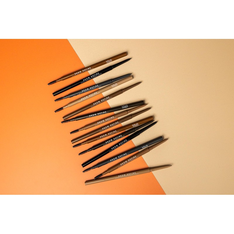 MUA Makeup Academy Brow Define, Micro Eyebrow Pencil with Spoolie