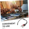 Levemolo Audio Cable 0.3m -Plated Dual Shielded XLR Y-Splitter 3.5mm