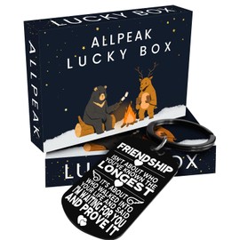 Allpeak Friend Gifts for Women - Unique Keychain Best Friend BFF Gifts for Women, Gifts for Friends Women, Gifts for Friends Female, Cool Gifts for Female Friends, Birthday Gifts for Women Friendship