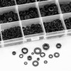 1410 Pcs Carbon Steel Hex Nut & Flat Washer &