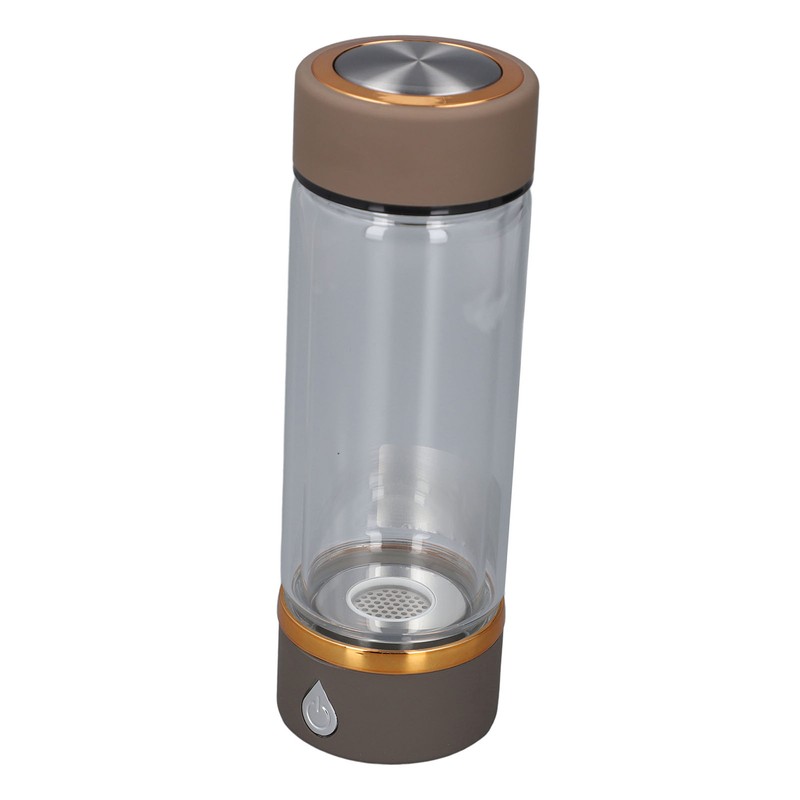 Hydrogen Water Bottle Generator Glass Smart Portable Rechargeable Ionizer Machine
