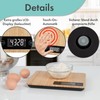 ProfiCook® Kitchen Scales Made of 100% Bamboo, Digital Kitchen Scales,