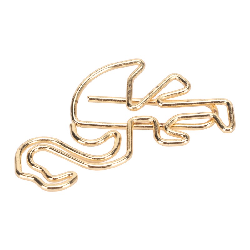 100pcs Flamingo Paper Clip Cute Animal Shape File Note Page
