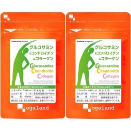 Ogaland Glucosamine Chondroitin Collagen 90 tablets (2) / 오가랜드 글루코사민 콘드로이친 콜라겐 90정 2개