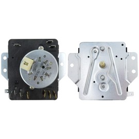 Dryer Timer Repl.#AP6016540 W10185981 1481704 PS11749830 for Whirlpool WGD4800BQ2 WGD4800XQ1 WGD4800XQ3 WGD4800XQ4 WGD4800XQ5 WGD4810BQ0 WGD4810BQ1 Update by GruDawu
