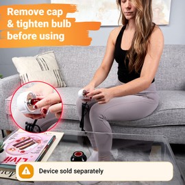 M PAIN MANAGEMENT TECHNOLOGIES Paquete de 3 bombillas de repuesto para dispositivos de terapia de luz roja Theralamp e Infarex