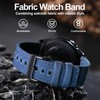 WOCCI Canvas Fabric Watch Strap, Quick Release, Compatible Watch Lug