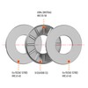 FOCMKEAS 2PCS NTA512 2TRA Thrust Needle Roller Bearings with Washers