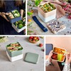 monbento - Large Bento Lunch Box MB Square blue Natural